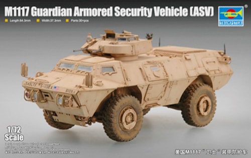 M1117 Guardian Armored Security Vehicle (ASV) - TRUMPETER 1/72