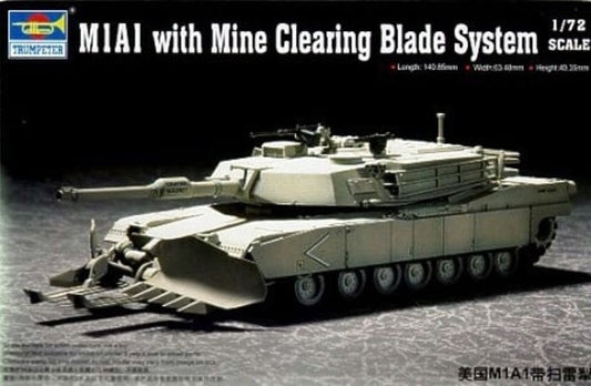 M1A1 with Mine Clearing Blade System - TRUMPETER 1/72