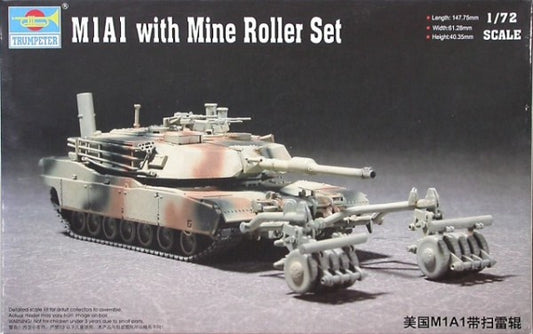 M1A1 with Mine Roller Set - TRUMPETER 1/72