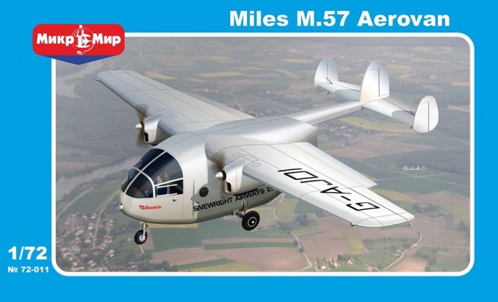 Miles M.57 Aerovan - MIKROMIR 1/72