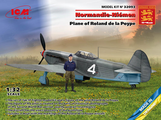 Yak-9T Plane of Roland de la Poype - ICM 1/32