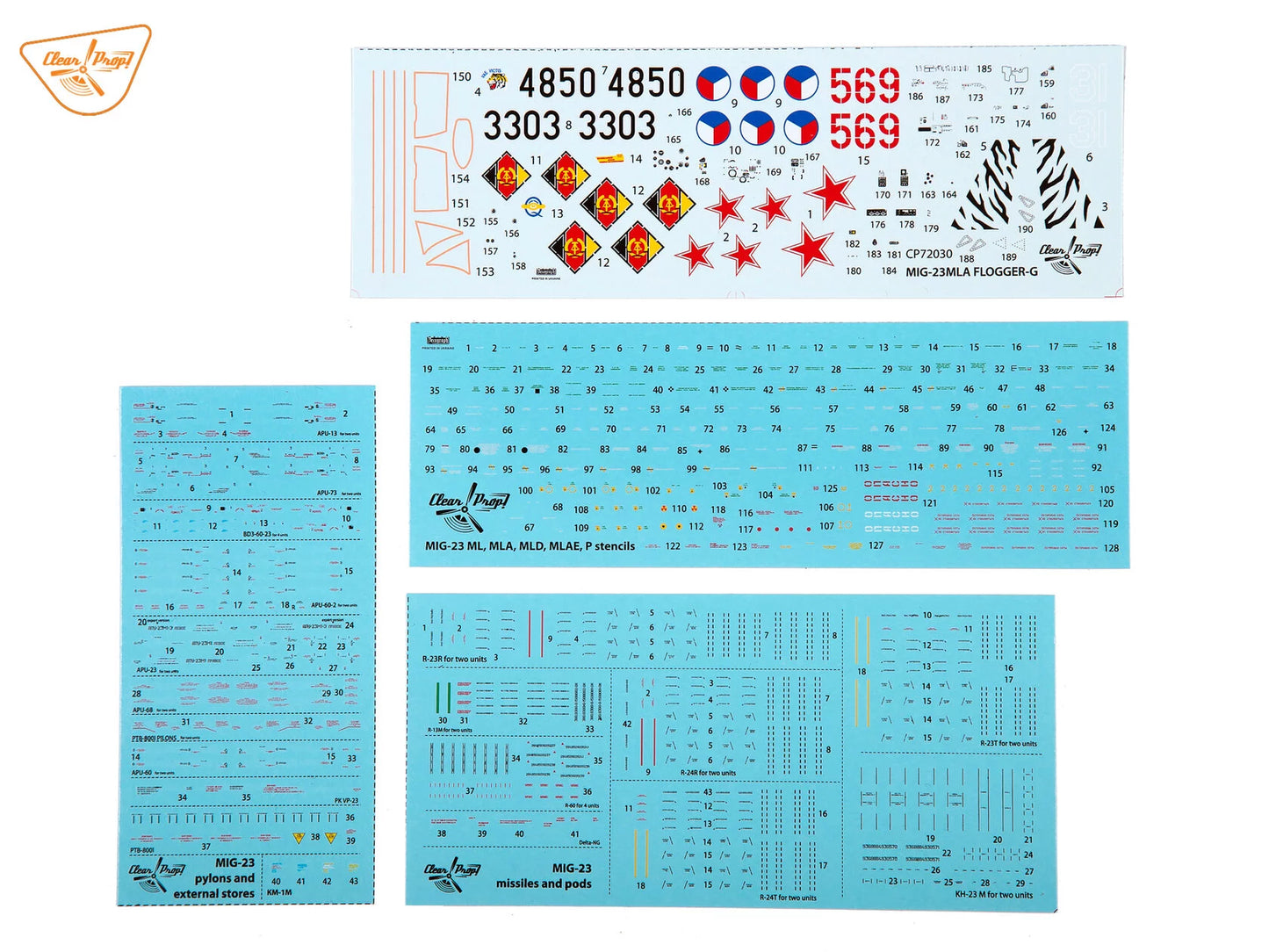 Mig-23 MLA "Flogger-G" - CLEAR PROP 1/72