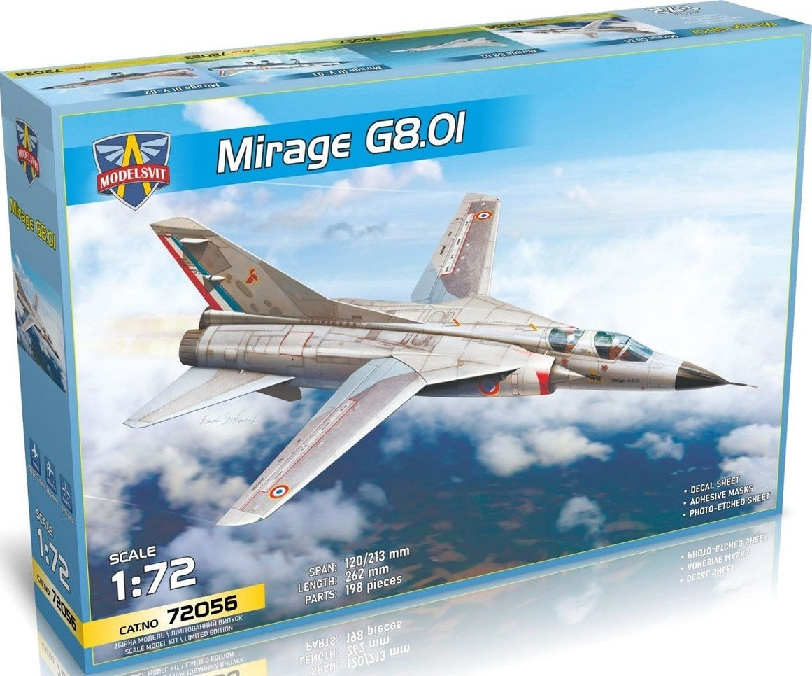 Dassault Mirage G8-01 - MODELSVIT 1/72