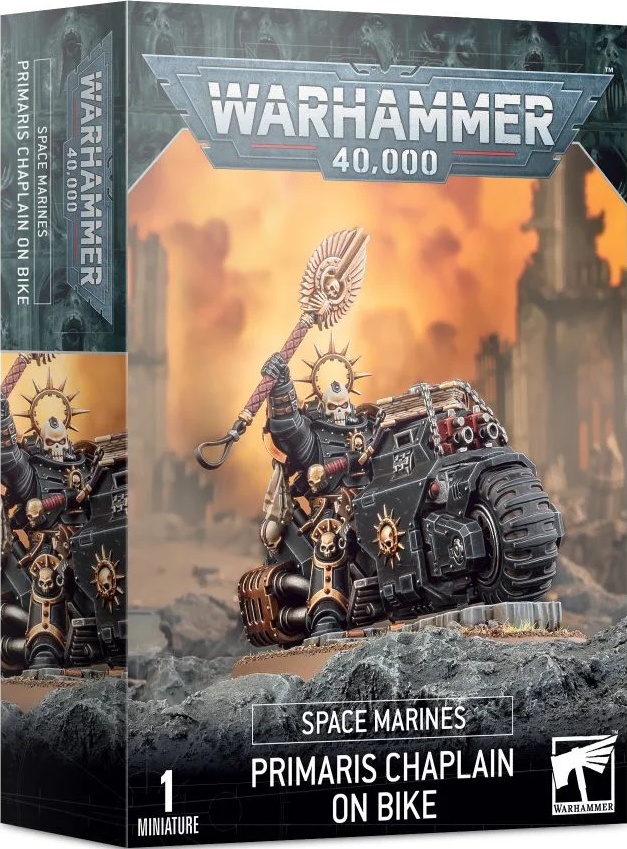 Primaris Chaplain on Bike - Space Marines - WARHAMMER 40.000 / CITADEL