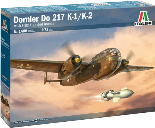 Dornier Do 217 K-1/K-2 (with Fritz-X guided bombs) - ITALERI 1/72