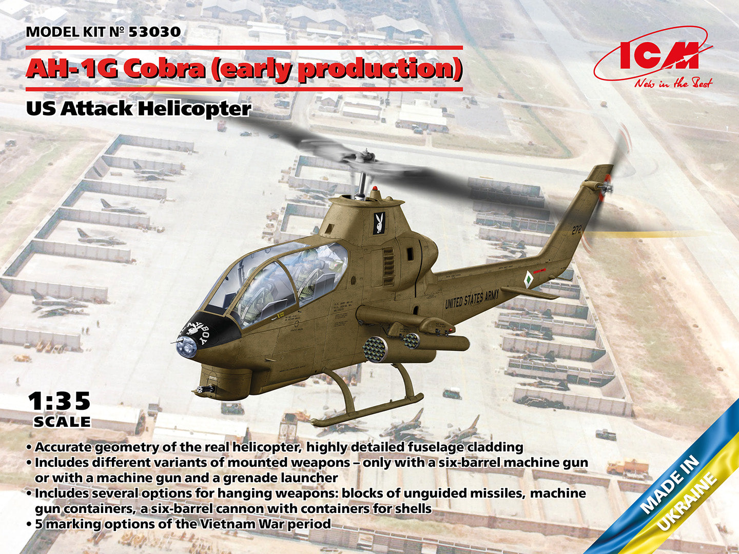 AH-1G Cobra (early production) - ICM 1/35