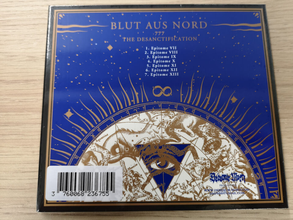 Blut Aus Nord "777 The Desanctification" RE Sealed CD France 2021