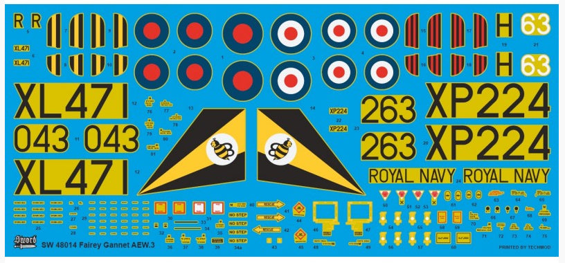 Gannet AEW.3 - SWORD MODELS 1/48