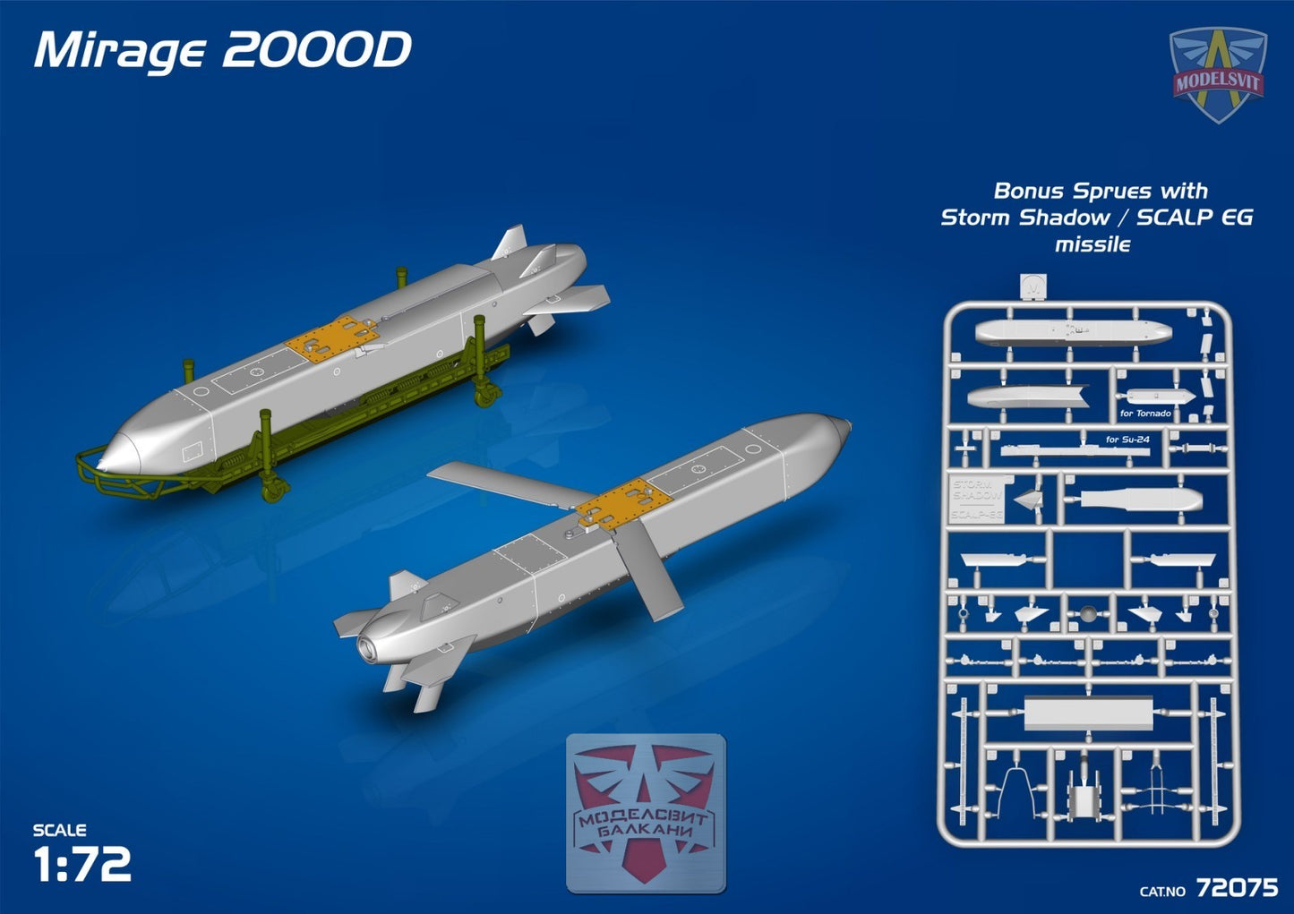 Dassault Mirage 2000D - MODELSVIT 1/72