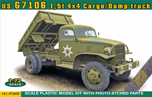US G7106 1,5t 4x4 Cargo/Dump truck - ACE 1/72