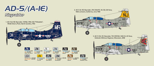Douglas AD-5 / A-1E Skyraider - A&A Models 1/72