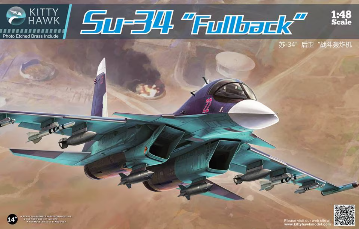 Su-34 "Fullback" - KITTYHAWK 1/48