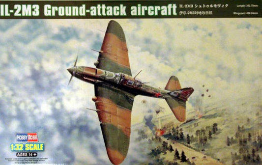 IL-2M3 Ground Attack Aircraft - HOBBY BOSS 1/32