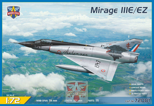 Mirage IIIE/EZ - MODELSVIT 1/72