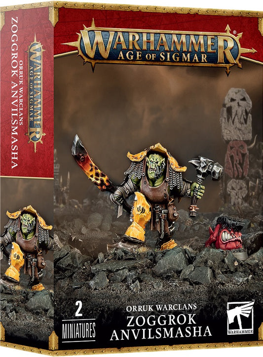 Zoggrok Anvilsmasha - Orruk Warclans - WARHAMMER AGE OF SIGMAR / CITADEL
