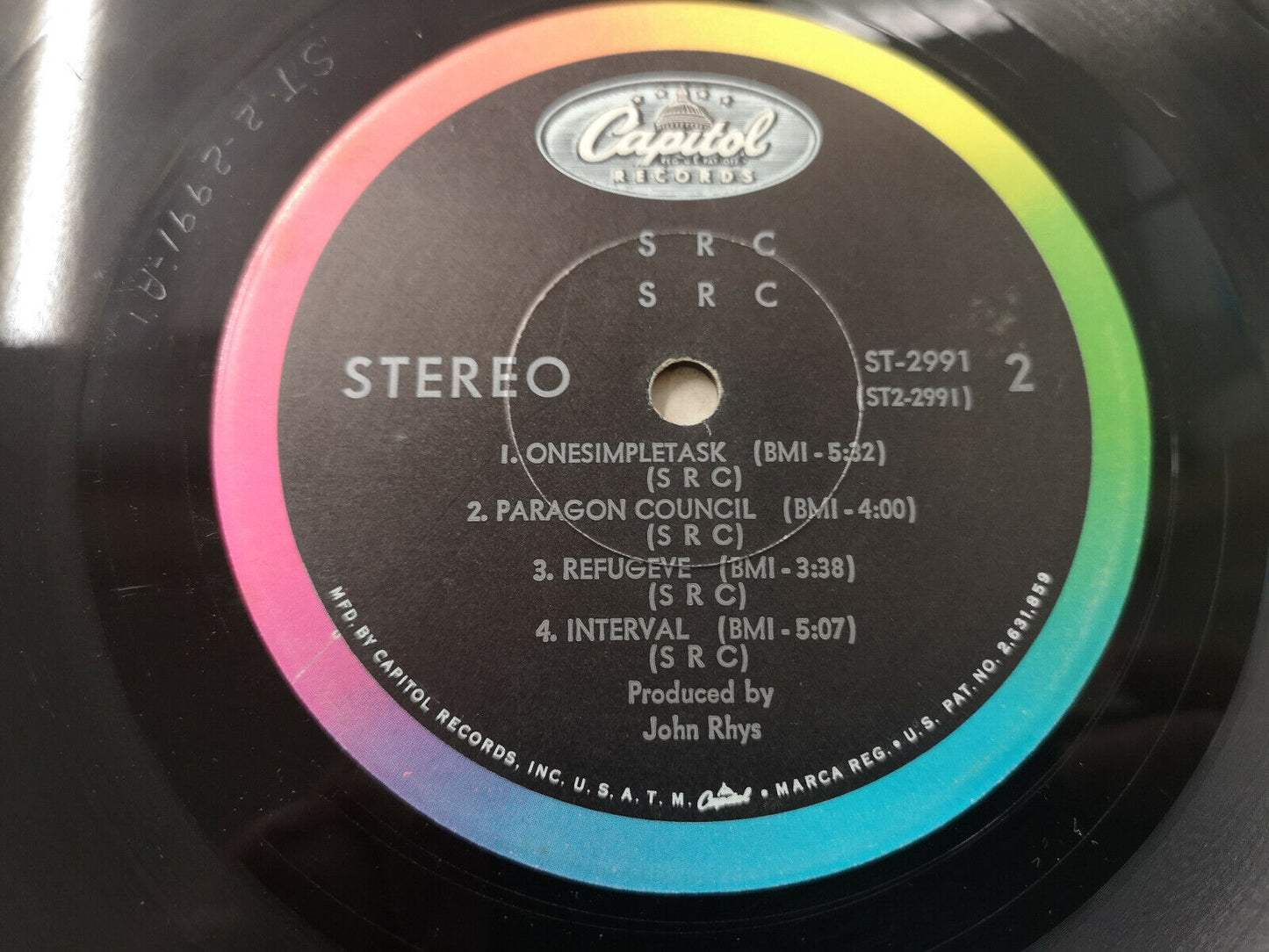 SRC "S/T" Orig US 1968 VG/VG+