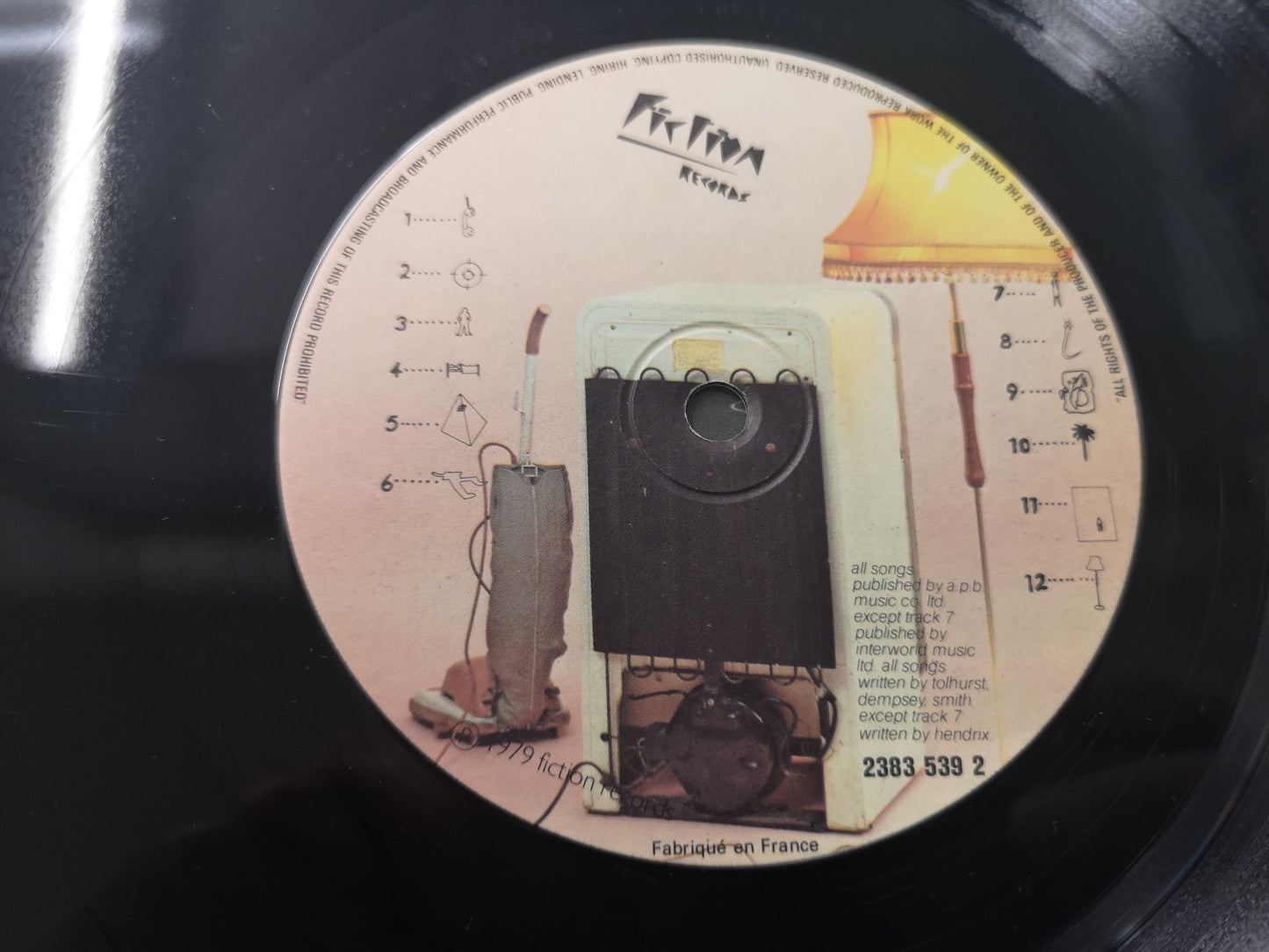 Cure "S/T" Orig France 1979 EX/VG++ Robert Smith