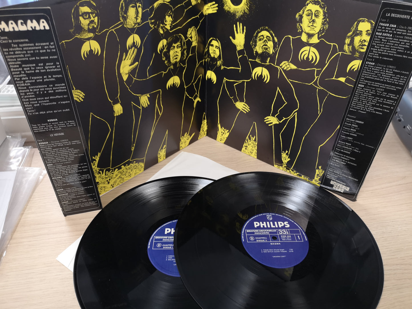 Magma "S/T" Orig France 1970 Double EX/M- (Chappell)