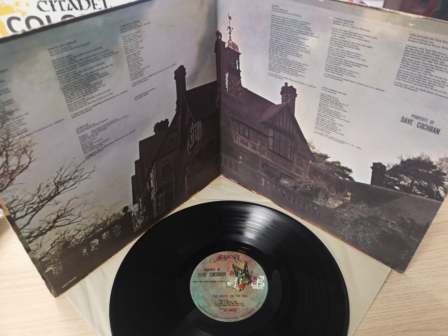 Audience "The House on the Hill" Orig Us 1971 VG/EX
