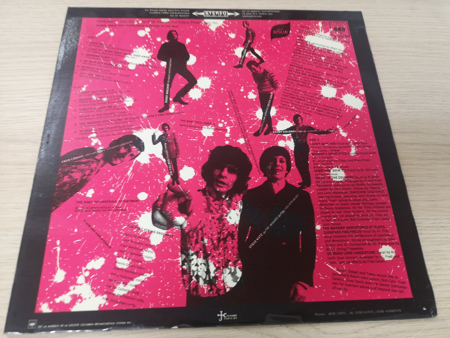 Blood Sweat & Tears "Child is Father to the Man" Orig France 1968 EX/EX