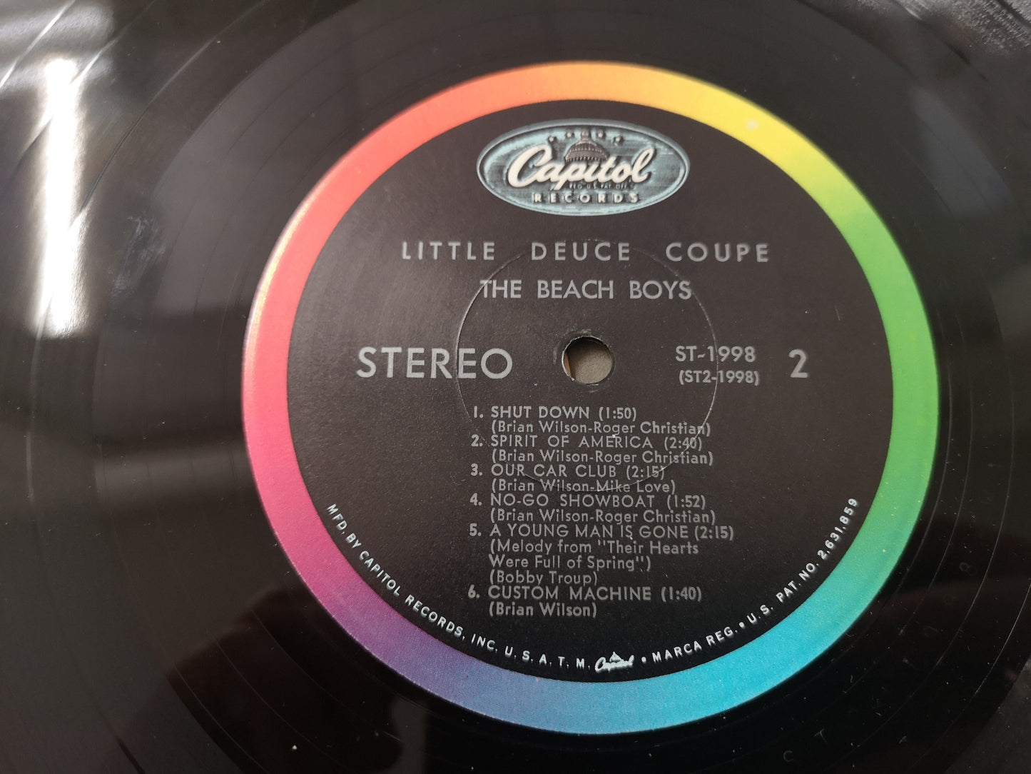 Beach Boys "Little Deuce Coupe" Orig US 1963 EX/M-