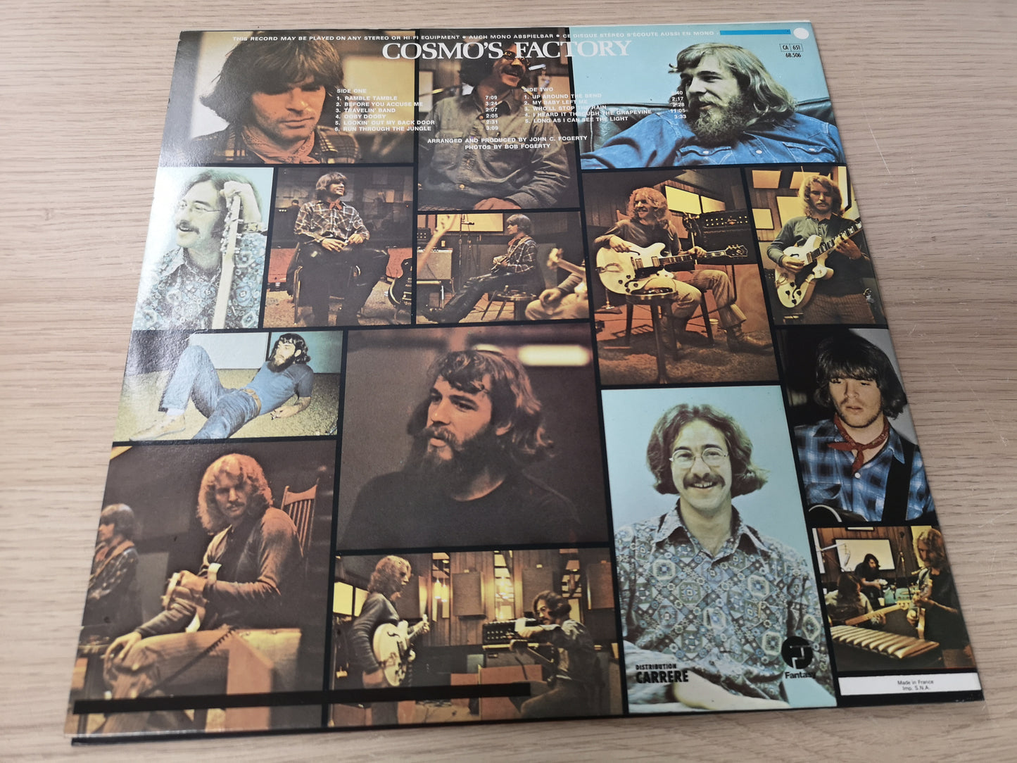 Creedence Clearwater Revival "Cosmo's Factory" RE France 1981 M-/M-