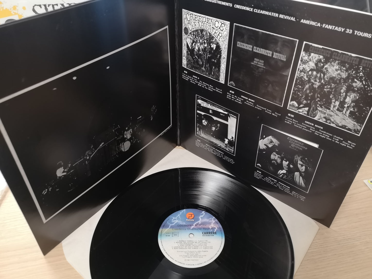 Creedence Clearwater Revival "Cosmo's Factory" RE France 1981 M-/M-