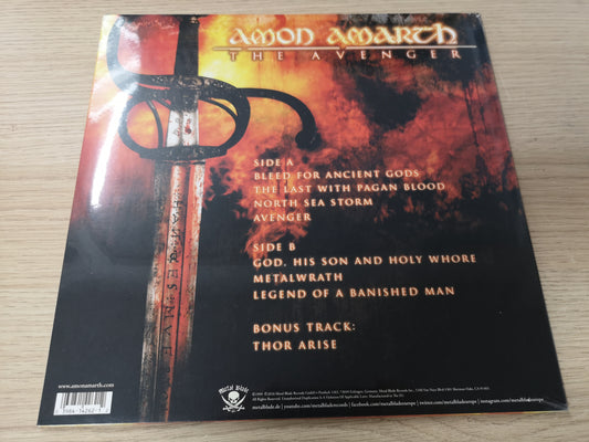 Amon Amarth "The Avenger" Sealed / New Re w/ Poster