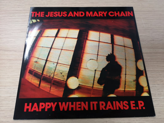 Jesus and Mary Chain "Happy When it Rains" Orig UK 1987 10" M-/M-
