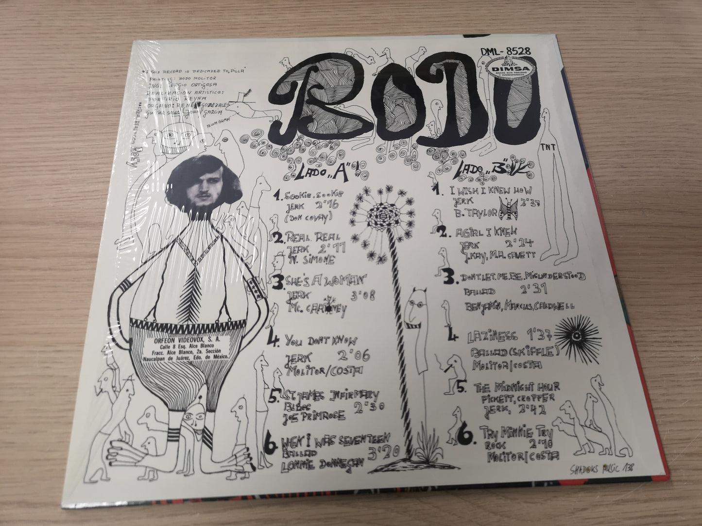 Bodo "Hits Internacionales" RE Shadoks (+ 1 Red Vinyl EP) SEALED