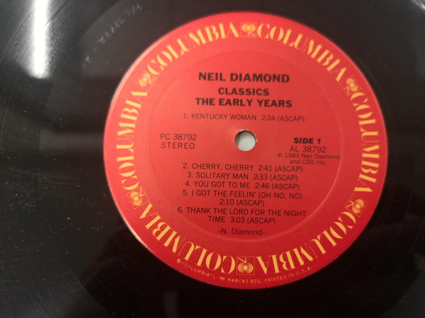 Neil Diamond "Classic - The Early Years" US 1983 M-/M-
