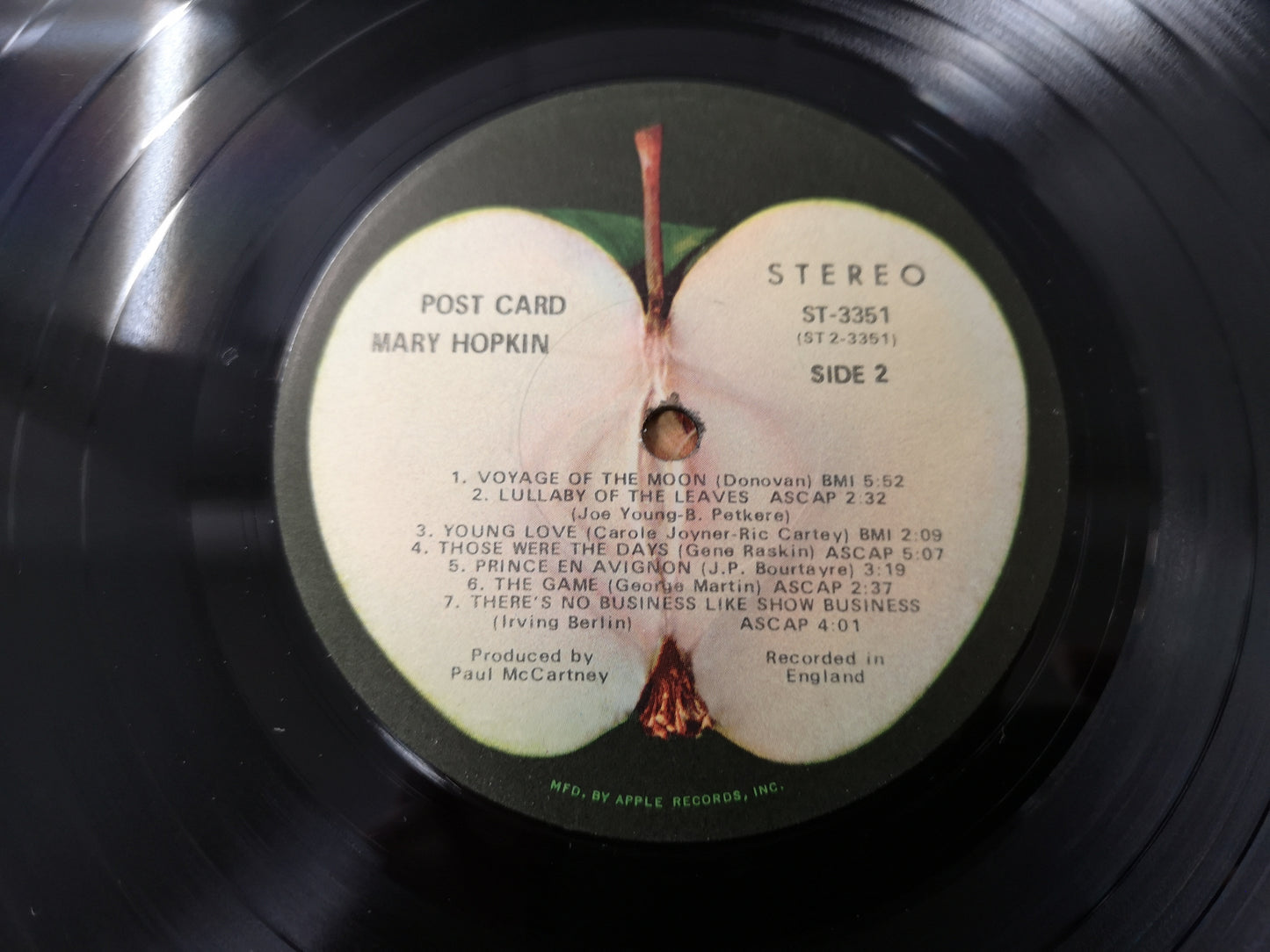 Mary Hopkin "Post Card" Orig US 1969 EX/M-
