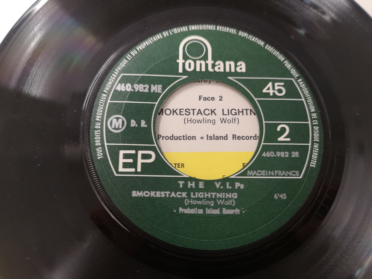 V.I.P.'S "I Wanna be Free" Orig France 1966 EX/EX (7" EP)