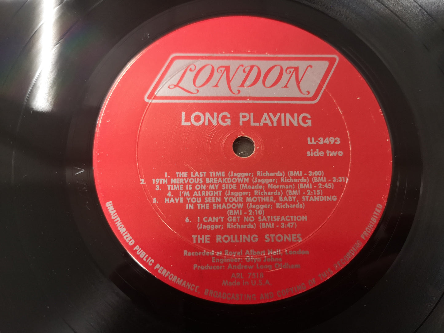 Rolling Stones "Got Live if you Want It" Orig US Mono 1966 VG++/EX