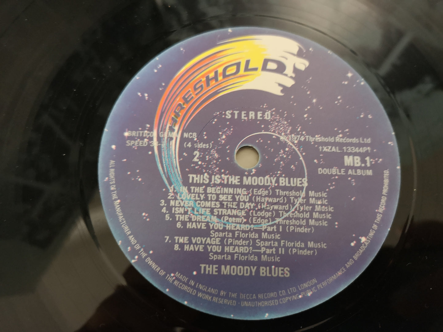 Moody Blues "This is The Moody Blues" Orig UK 1974 Double Ex/M-
