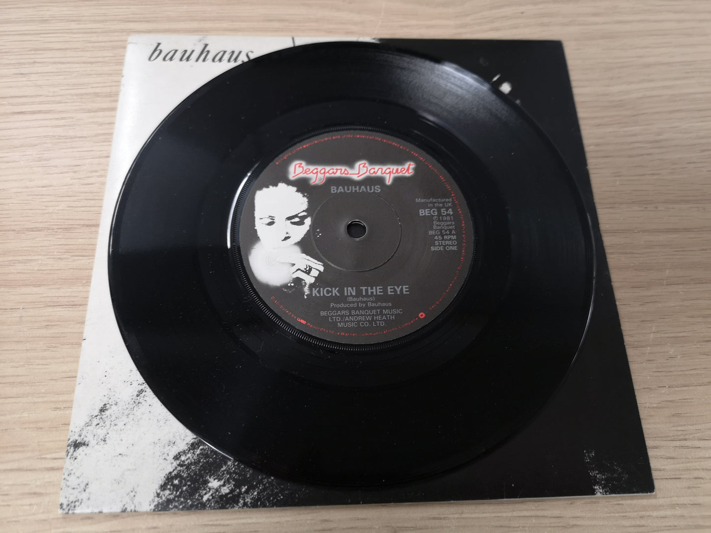 Bauhaus "Kick in the Eye" Orig UK 1981 M-/M- (7" Single)