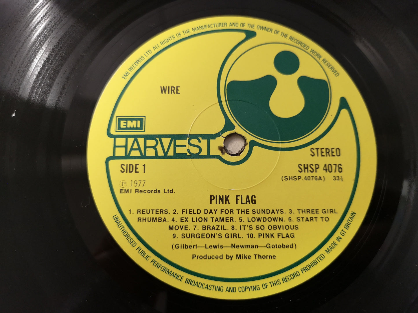 Wire "Pink Flag" Orig UK 1977 EX/EX