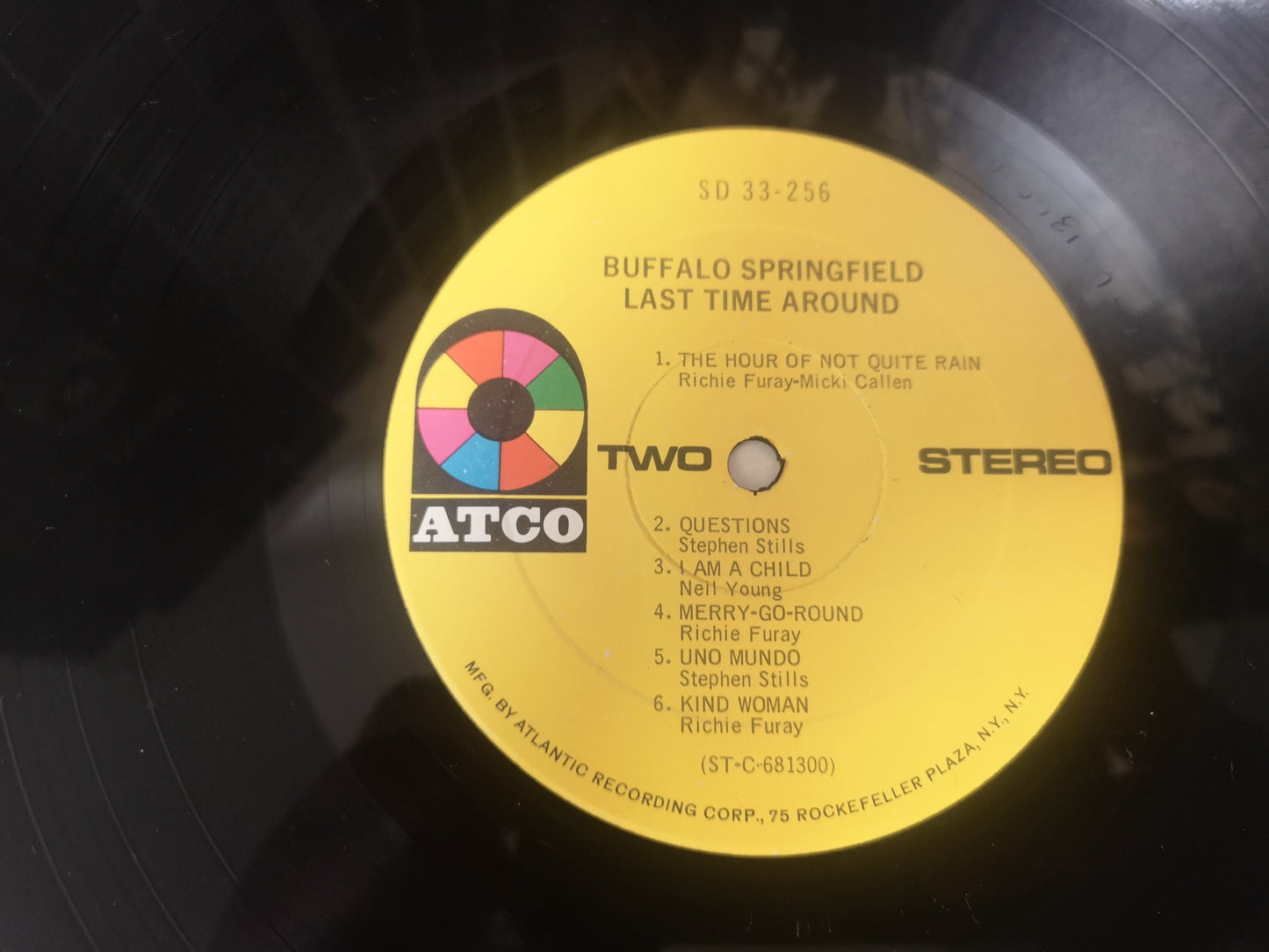 Buffalo Springfield "Last Time Around" US 1969 (2nd Press) VG+/M-