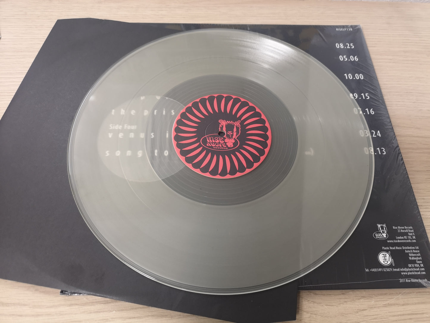 Comus "East of Sweden Live 2008" Double Mint Clear Vinyl Uk 2011
