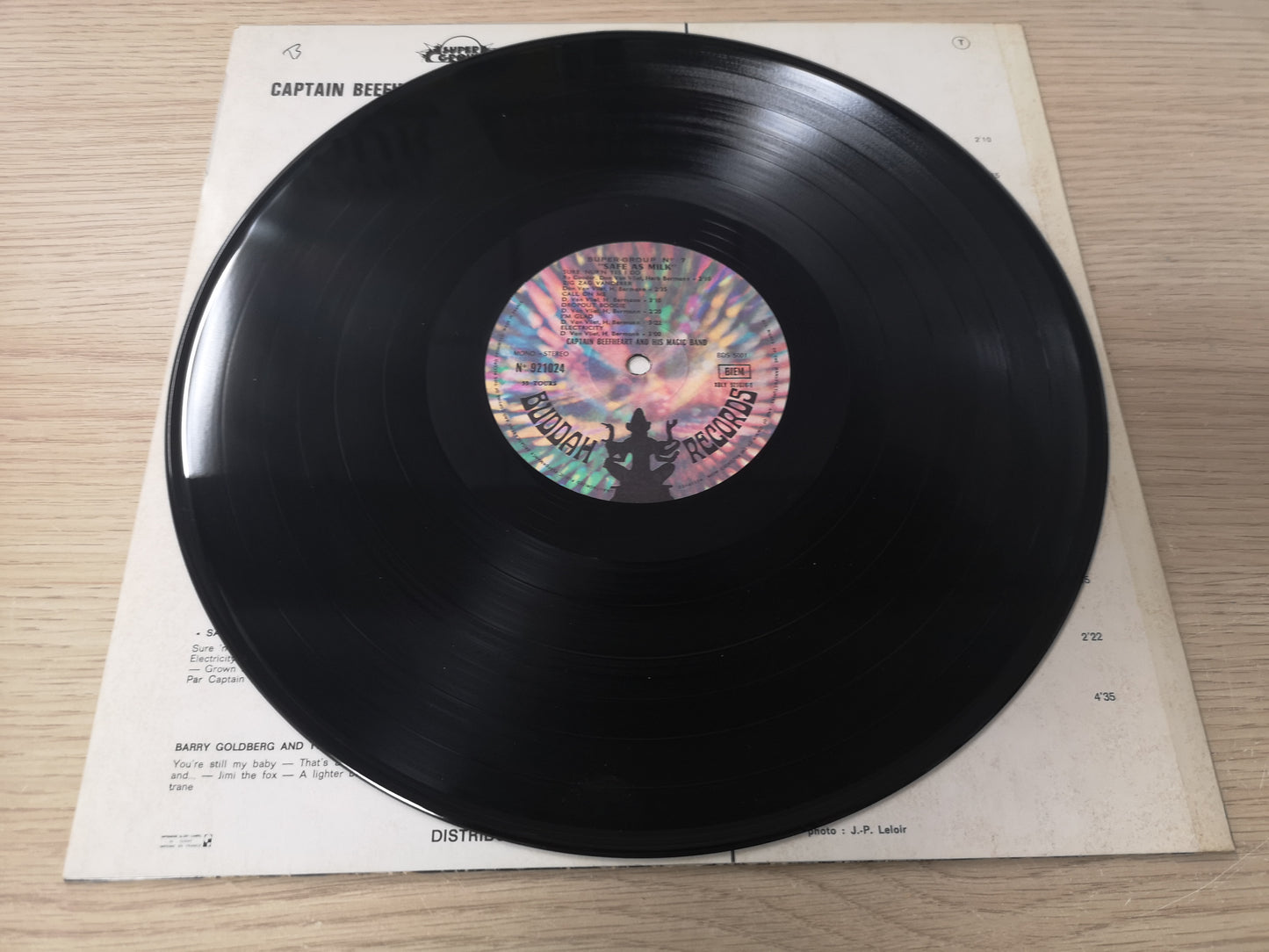 Captain Beefheart & His Magic Band "Safe as Milk" Orig France 1970 VG++/M-