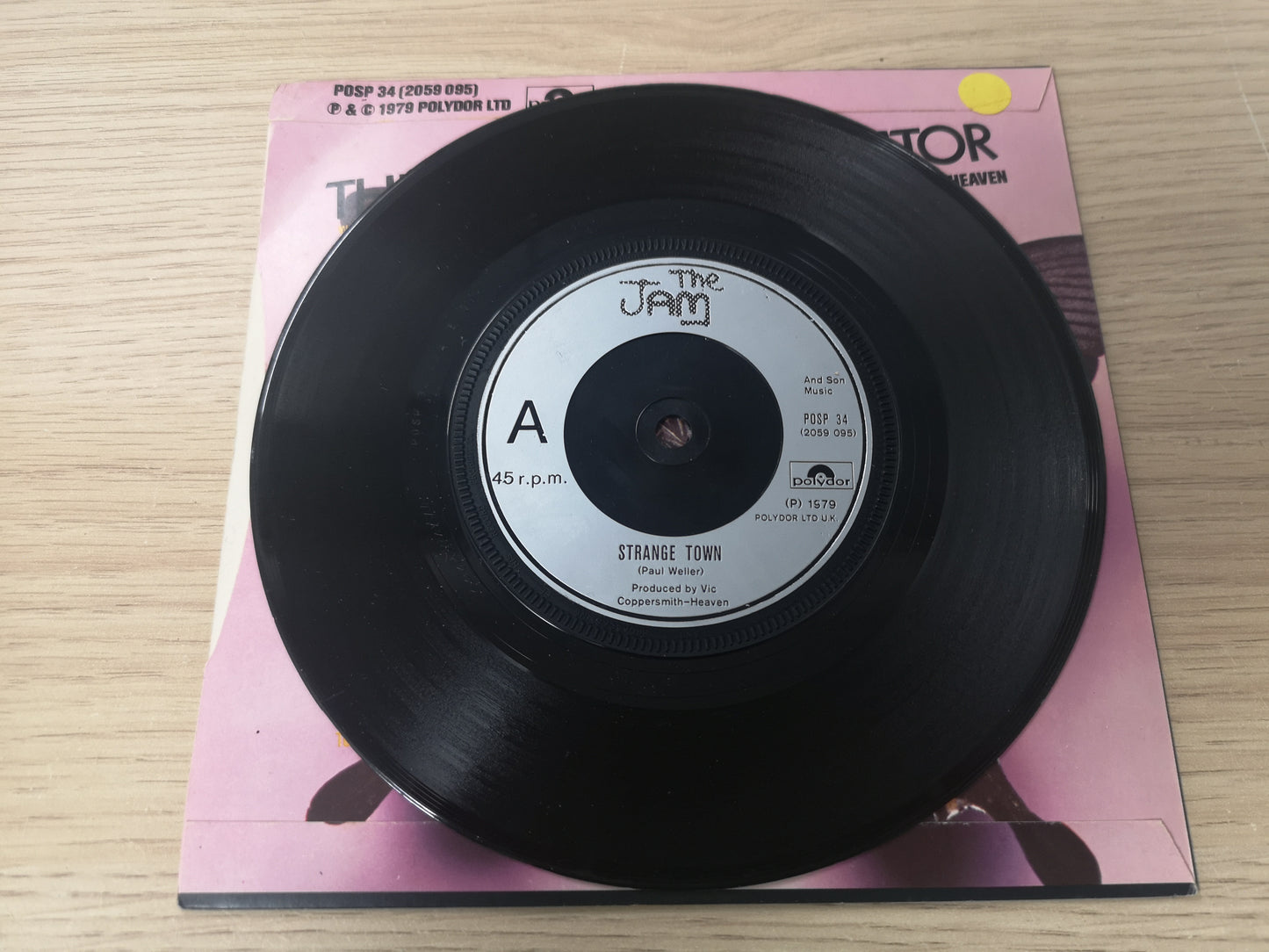 Jam "Strange Town" Orig UK 1979 EX/M- (7" Single)