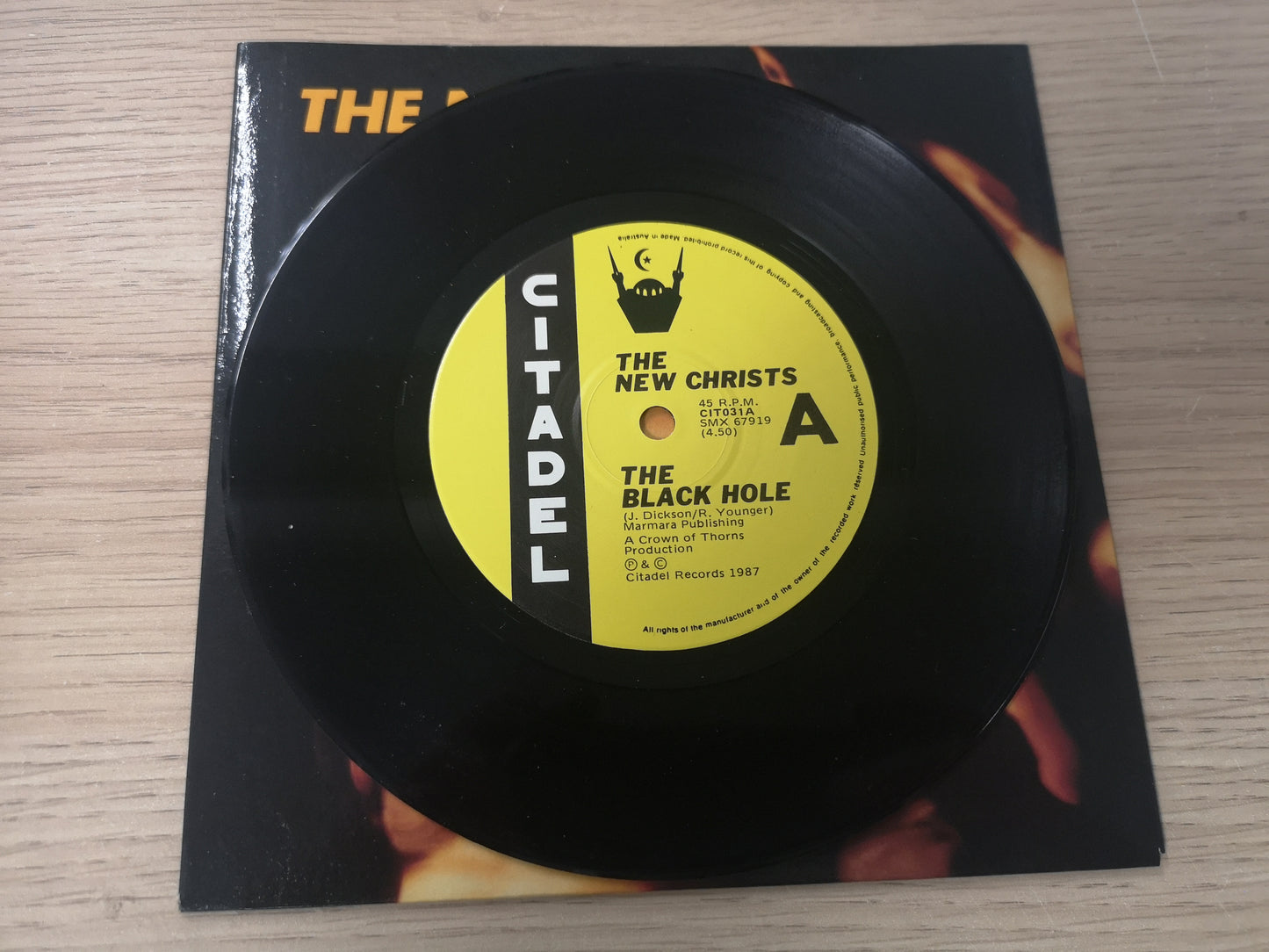 New Christs "The Black Hole" Orig Australia 1987 M-/M-