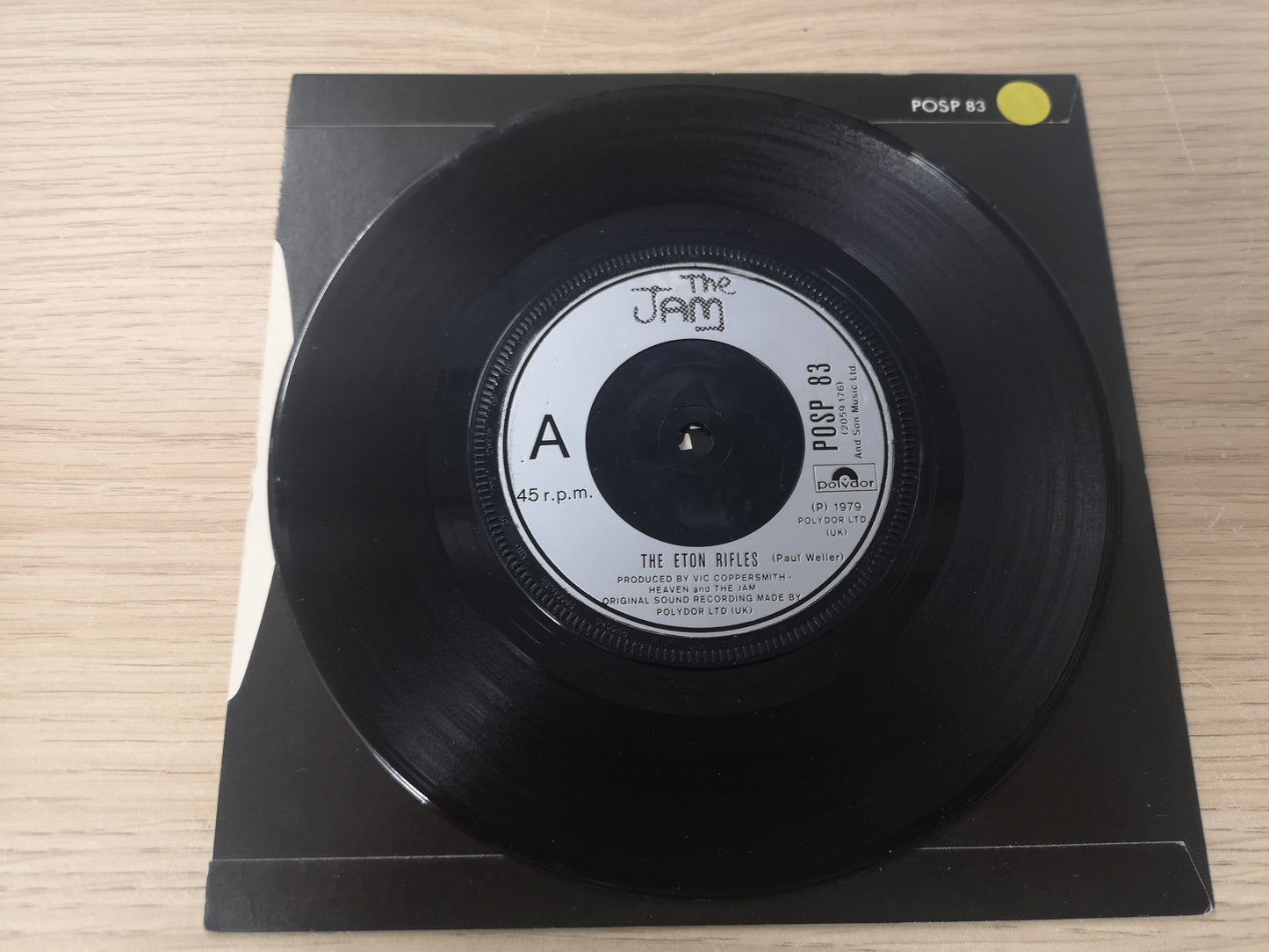 Jam "The Eton Rifles" Orig UK 1979 EX/EX (7" Single)