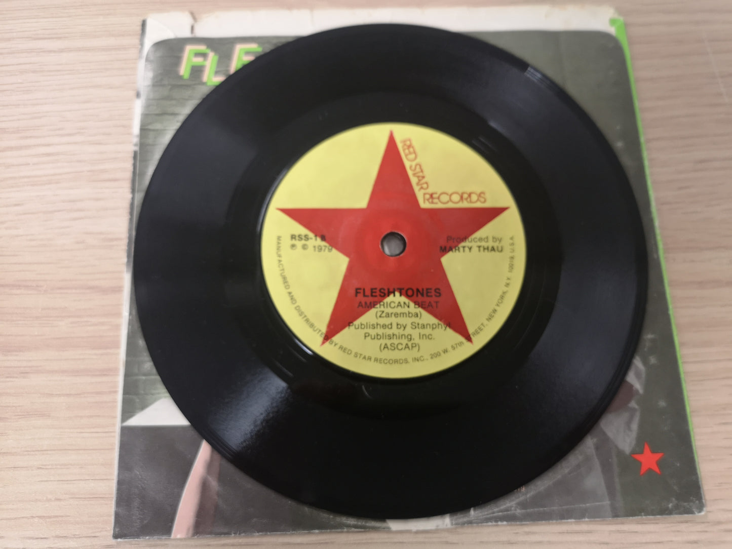 Fleshtones "American Beat" Orig US (7" Single) 1979 VG/EX