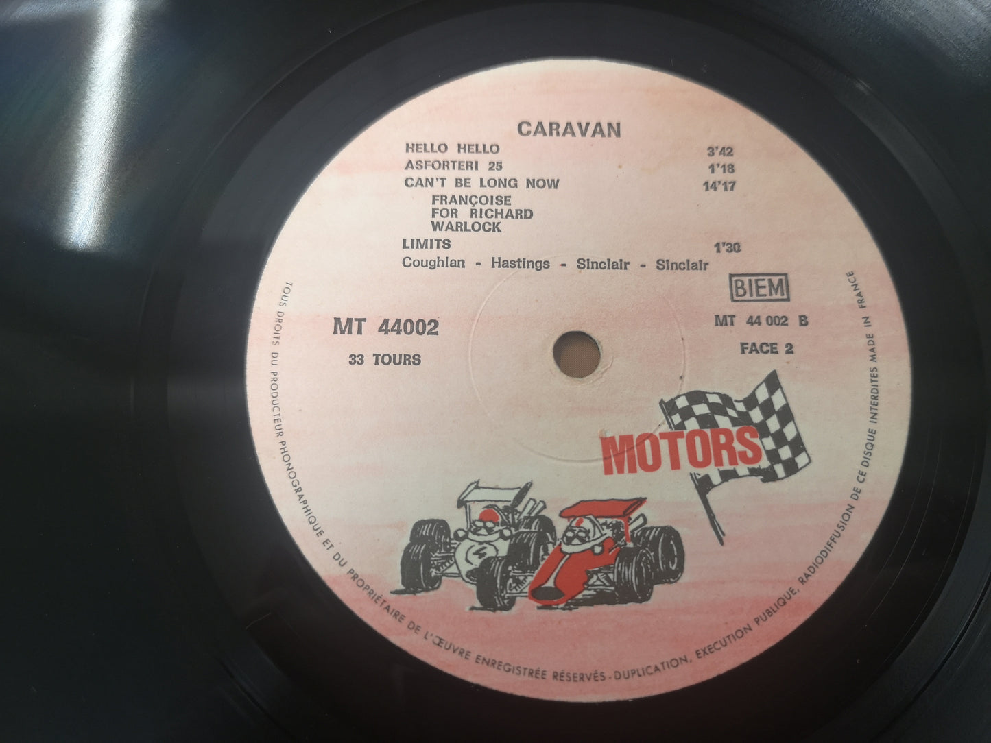 Caravan "If I Could Do It All Over Again" Orig France 1970 VG+/VG+