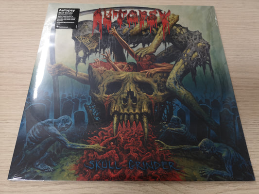 Autopsy "Skull Grinder" SEALED Germany 2015 (inc. MP3 Code)