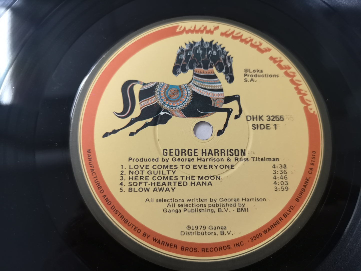 George Harrison "S/T" Orig US 1979 M-/VG+