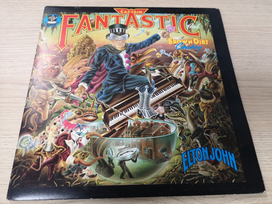 Elton John "Captain Fantastic" Orig UK 1975 EX/M- (Booklets & Poster)