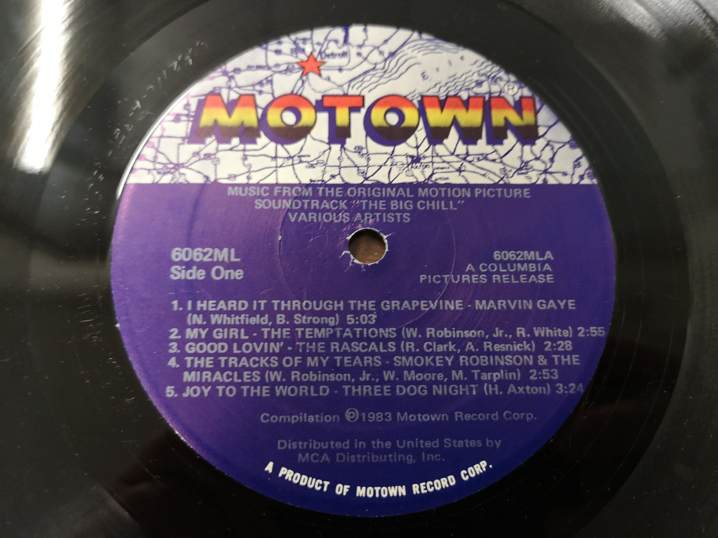 Soundtrack "The Big Chill" Orig US 1983 EX/M- (Les Copains d'Abord)