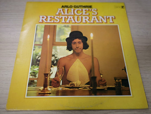Arlo Guthrie "Alice's Restaurant" Re France 1975 VG++/M-